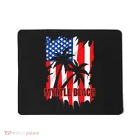 Myrtle Beach Vacation American Flag Mousepad thumb 0