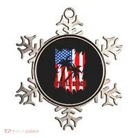 Myrtle Beach Vacation American Flag Ornament thumb 0