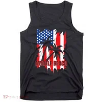 Myrtle Beach Vacation American Flag Tank Top thumb 0