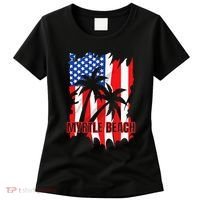 Myrtle Beach Vacation American Flag Women's T-Shirt thumb 0