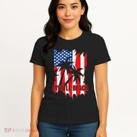 Myrtle Beach Vacation American Flag Women's T-Shirt thumb 4