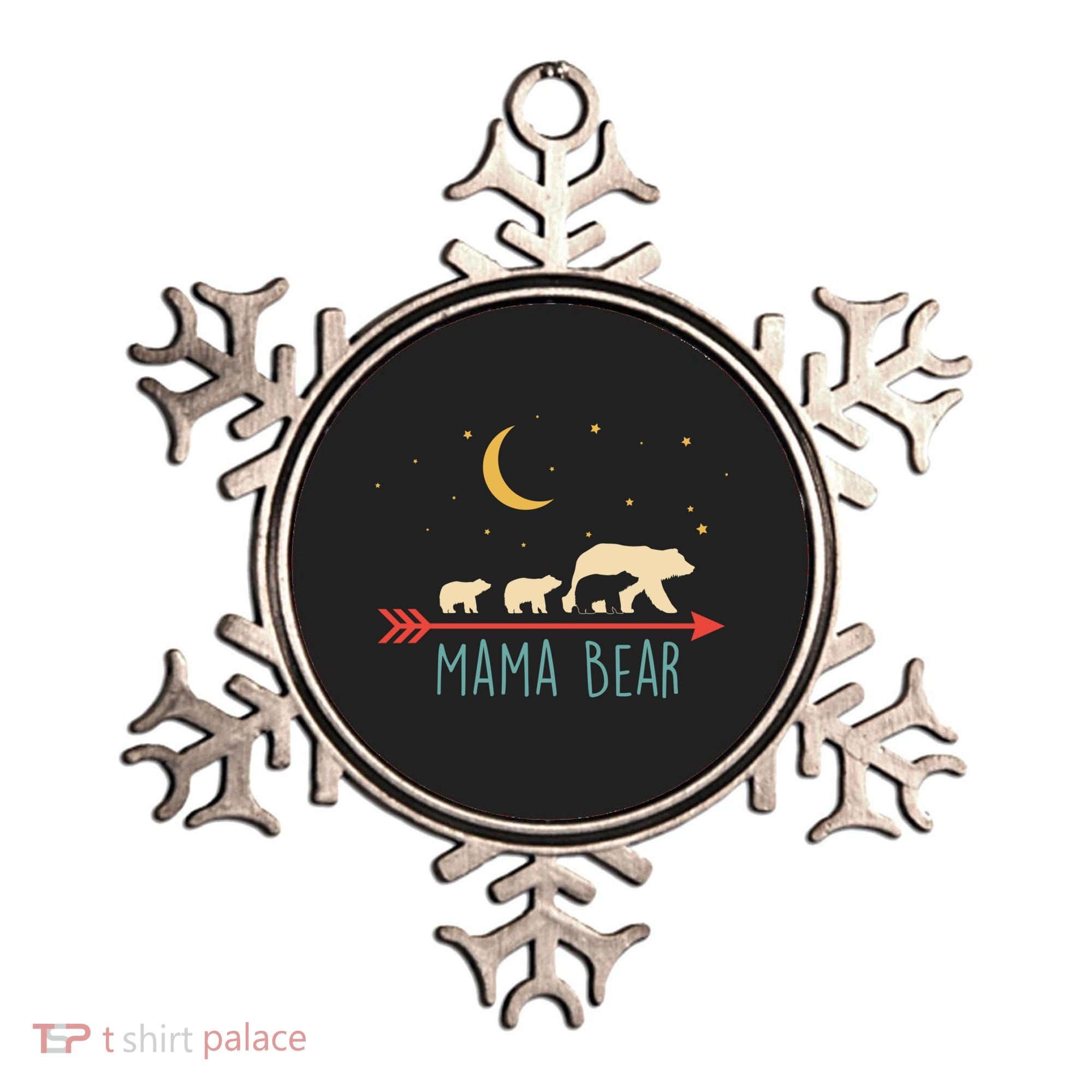 Mama Bear With 3 Cubs Hoodie Mama Bear Hooded Ornament