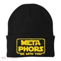 Metaphors Be With You Funny English Teacher Space Gift Beanie thumb 0
