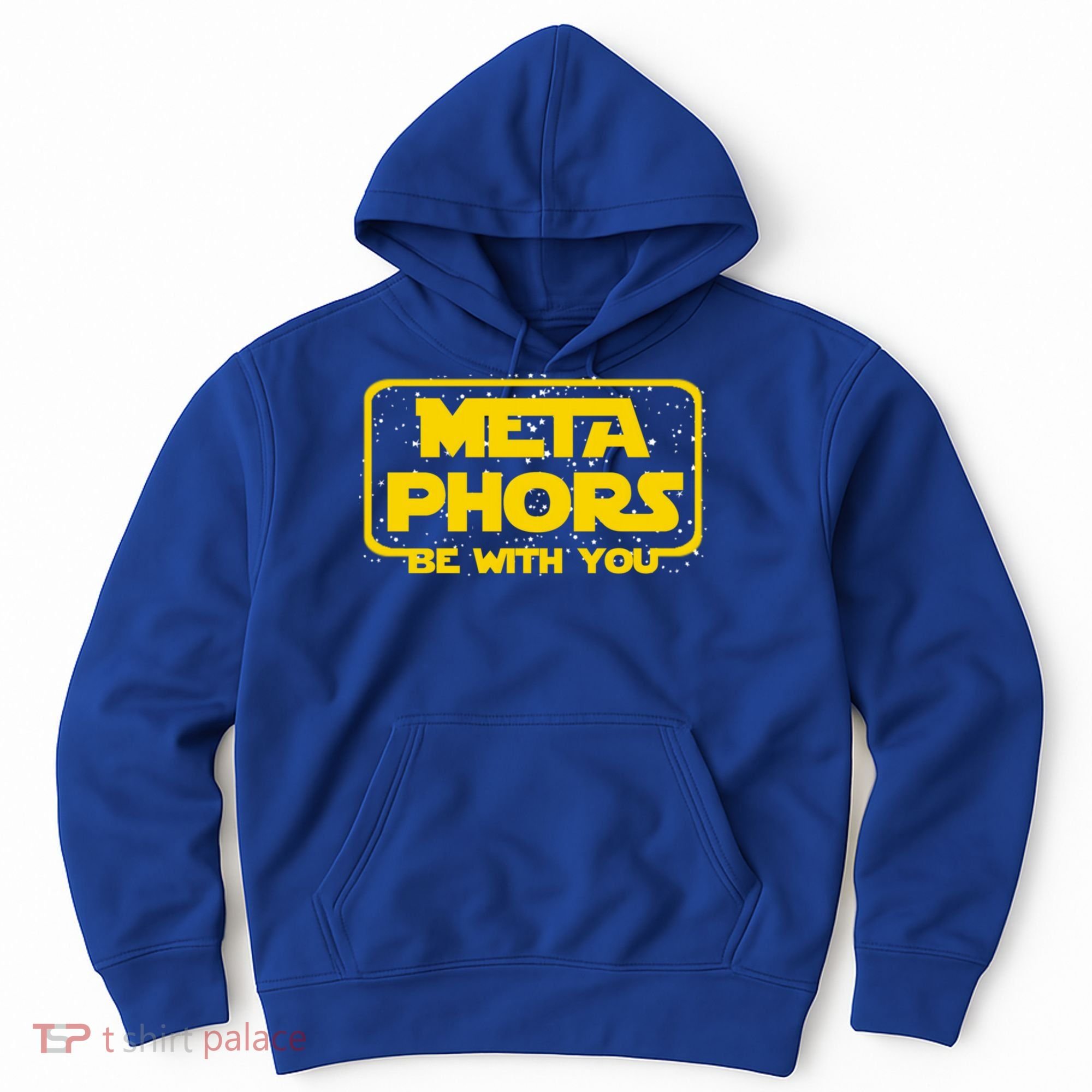 Metaphors Be With You Funny English Teacher Space Gift Hoodie