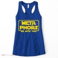 Metaphors Be With You Funny English Teacher Space Gift Women's Tank Top thumb 0