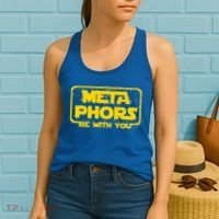 Metaphors Be With You Funny English Teacher Space Gift Women's Tank Top thumb 2