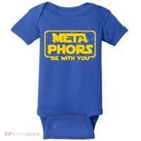 Metaphors Be With You Funny English Teacher Space Gift Baby Bodysuit thumb 0