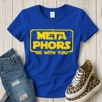 Metaphors Be With You Funny English Teacher Space Gift Women's T-Shirt thumb 3
