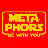 Metaphors Be With You Funny English Teacher Space Gift Santa Hat thumb 1