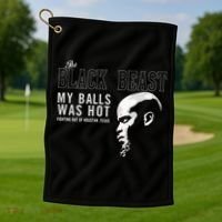 My Balls Was Hot Golf Towel thumb 1