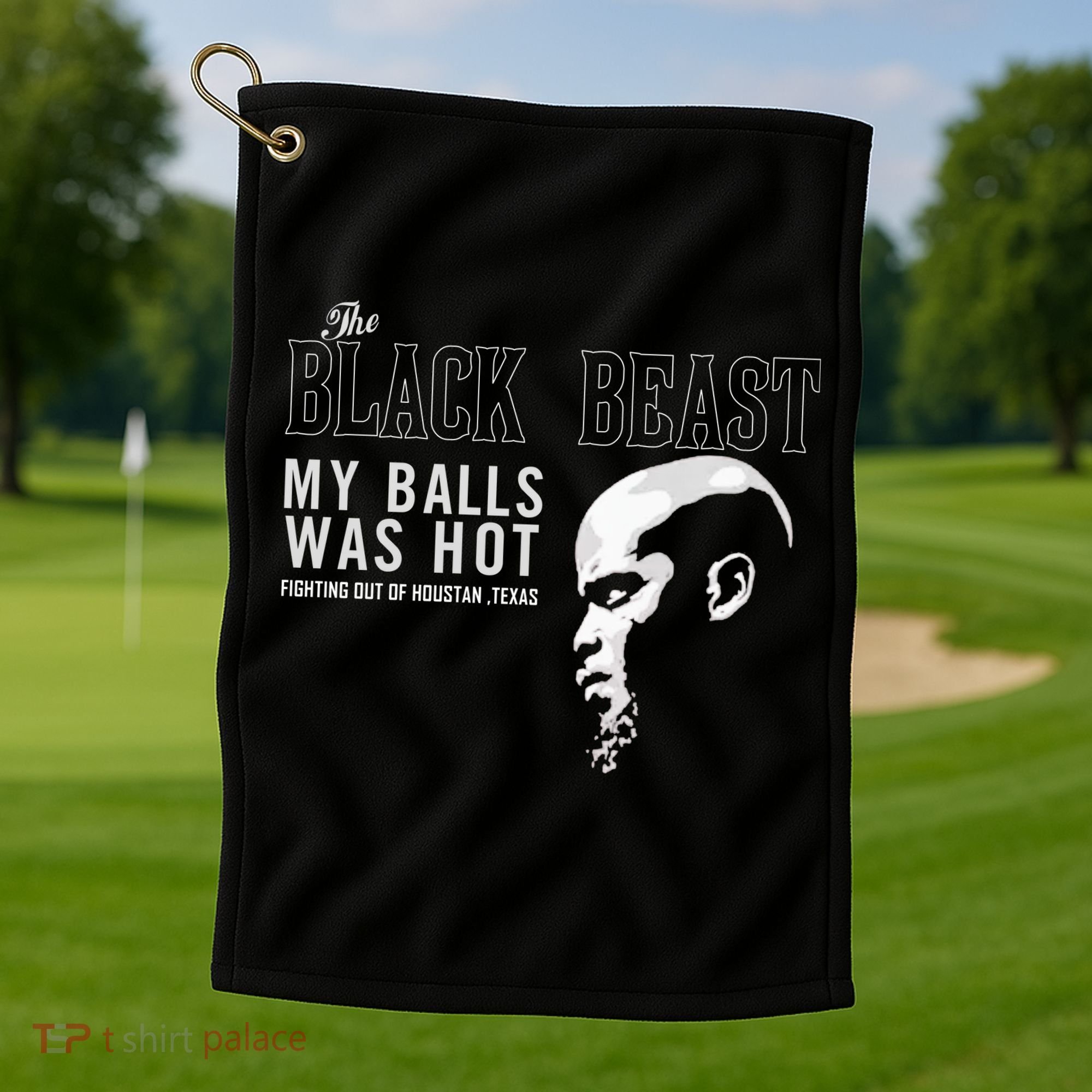 My Balls Was Hot Golf Towel
