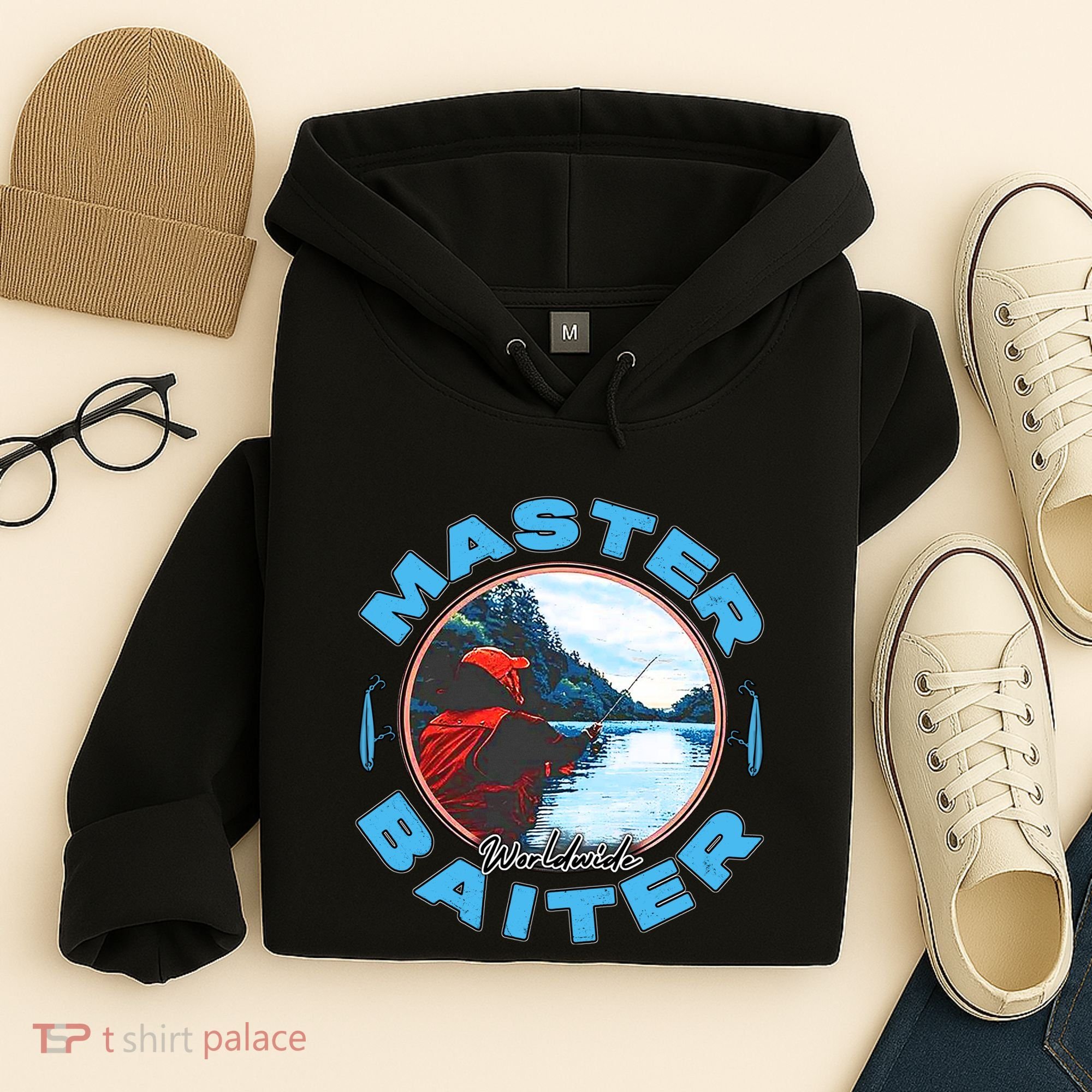 Master Baiter Worldwide Fishing Hoodie