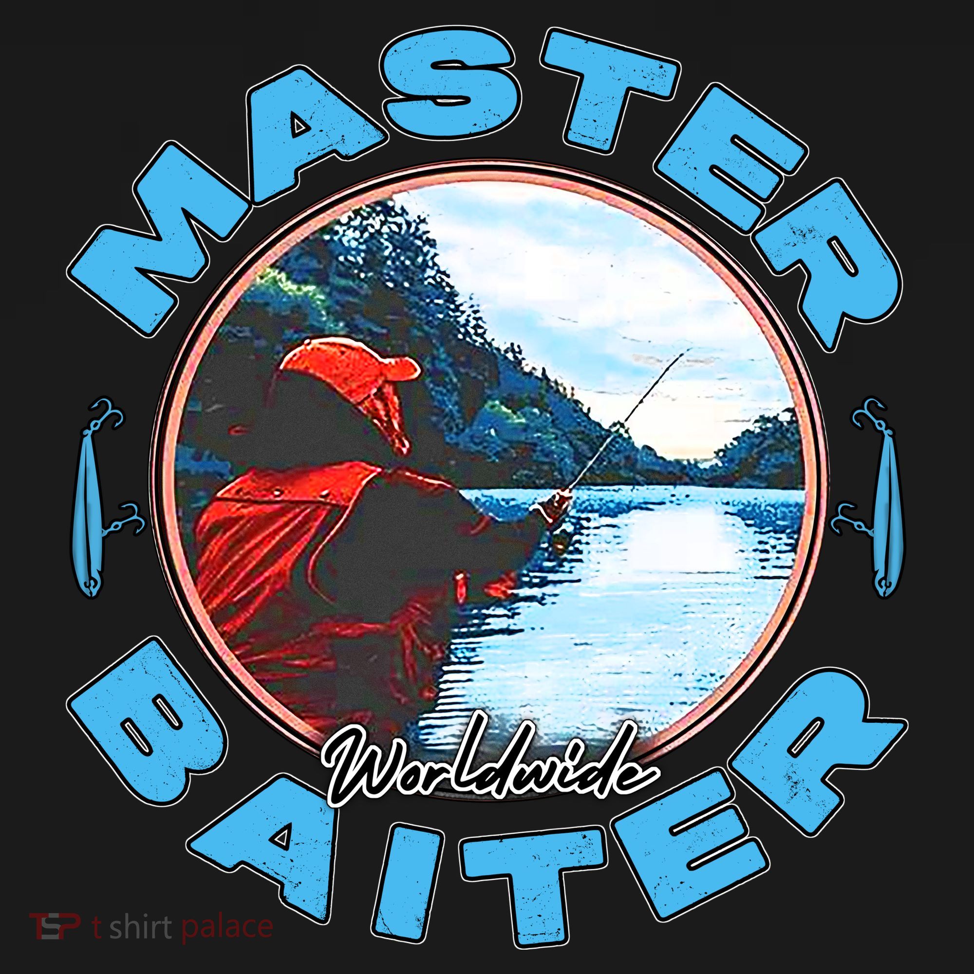Master Baiter Worldwide Fishing Long Sleeve Shirt