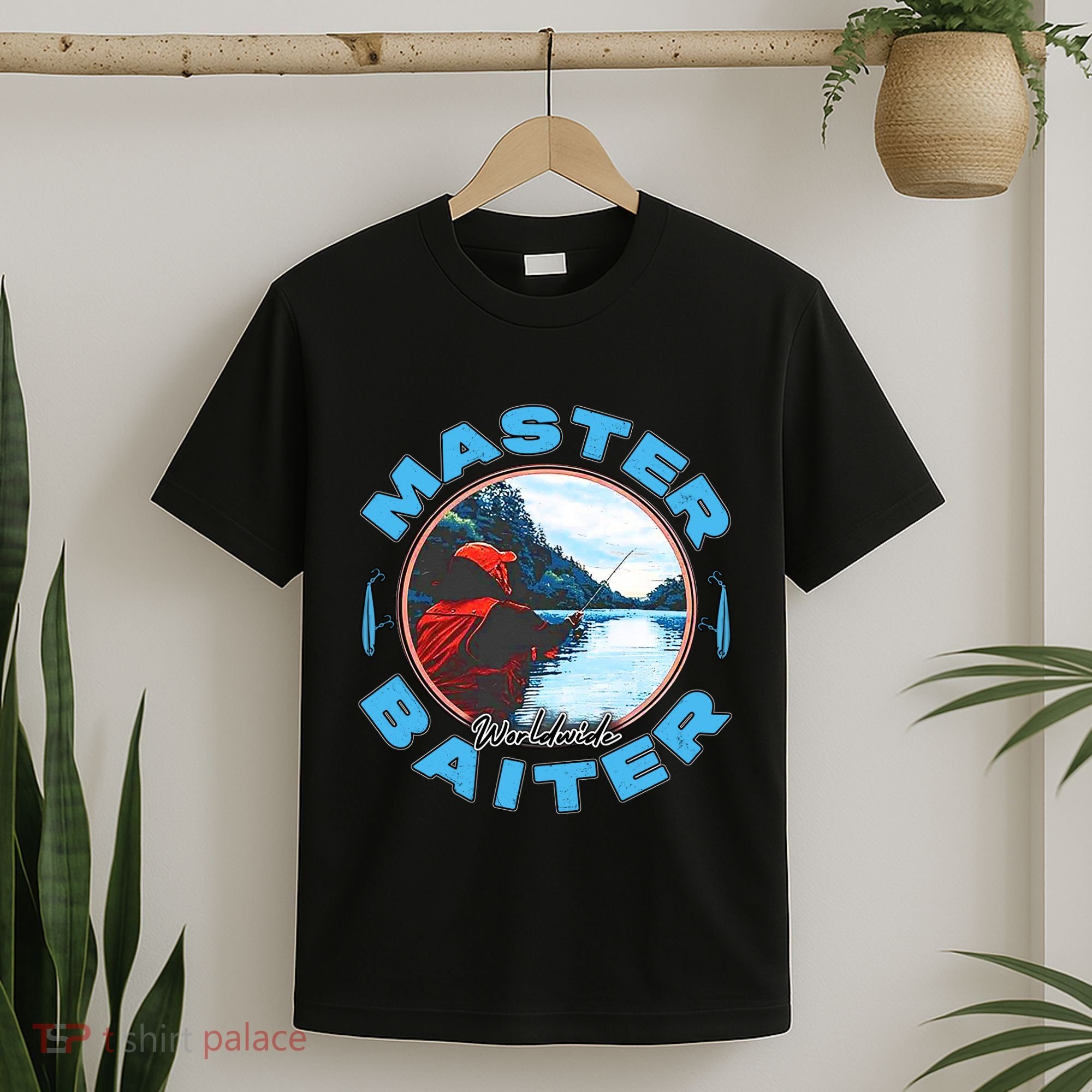 Master Baiter Worldwide Fishing T-Shirt