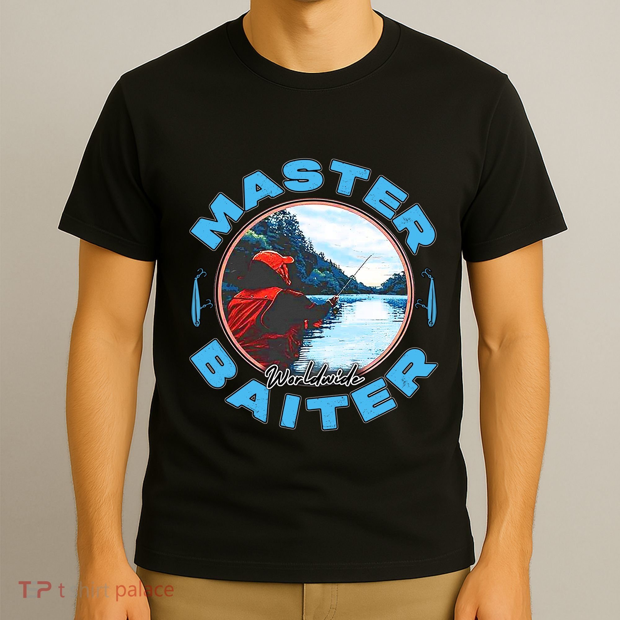 Master Baiter Worldwide Fishing T-Shirt