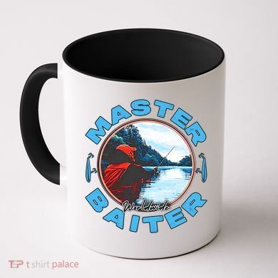 Master Baiter Worldwide Fishing Coffee Mug