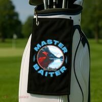 Master Baiter Worldwide Fishing Golf Towel thumb 2