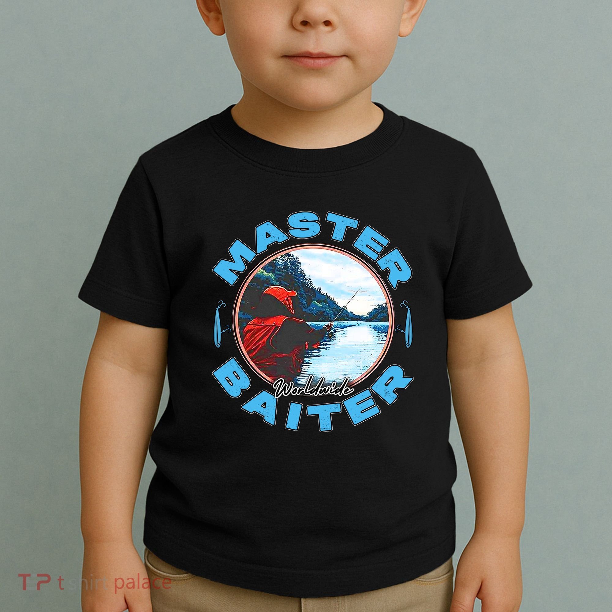 Master Baiter Worldwide Fishing Toddler T-Shirt