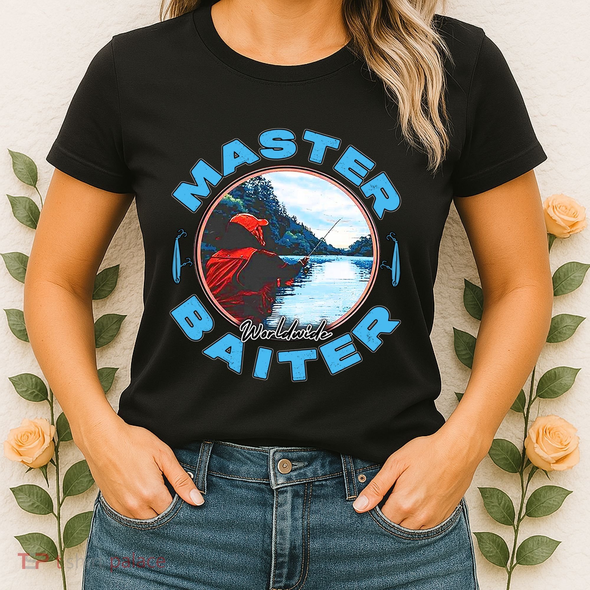 Master Baiter Worldwide Fishing Women's T-Shirt
