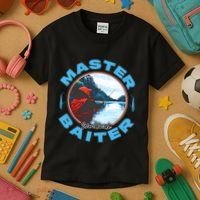 Master Baiter Worldwide Fishing Kids T-Shirt thumb 3