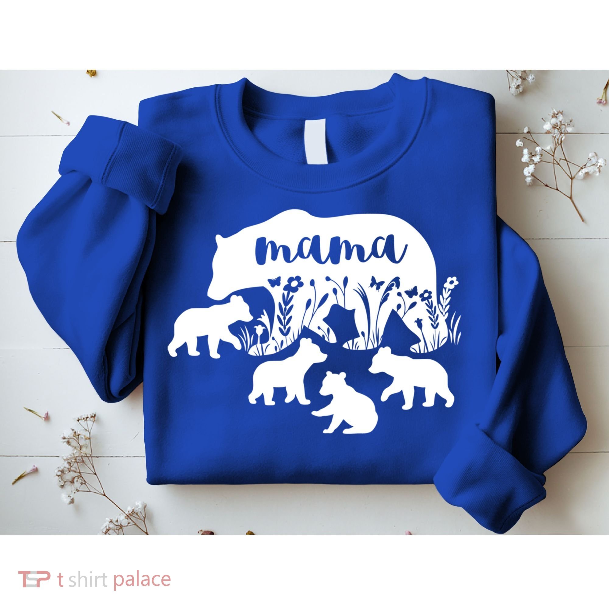 Mama Bear With 4 Cubs MotherS Day Mom Birthday Funny Gift Sweatshirt