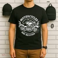 Motorcycle Biker Women Gift Makeup Mascara Biker T-Shirt thumb 6