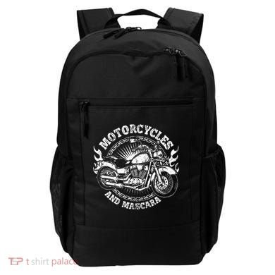 Motorcycle Biker Women Gift Makeup Mascara Biker Backpack