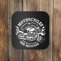Motorcycle Biker Women Gift Makeup Mascara Biker Coaster thumb 0