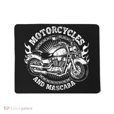 Motorcycle Biker Women Gift Makeup Mascara Biker Mousepad