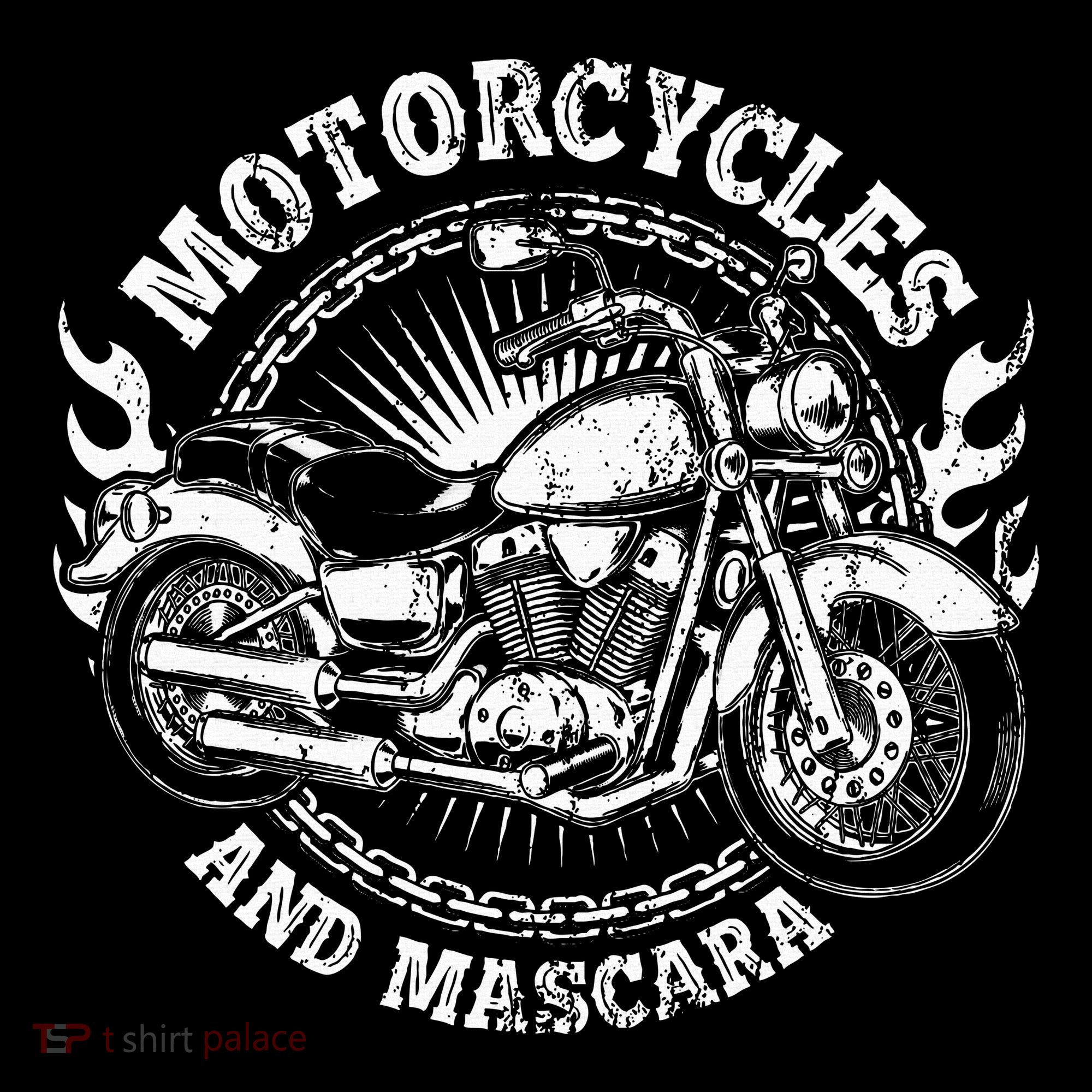 Motorcycle Biker Women Gift Makeup Mascara Biker Mousepad