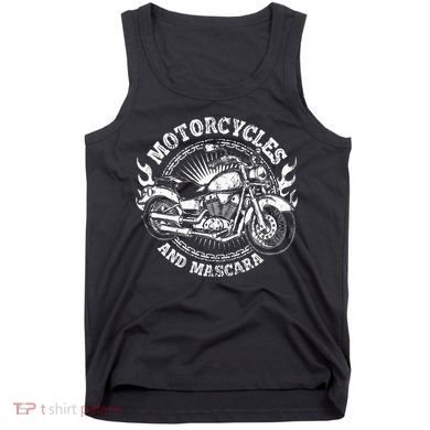 Motorcycle Biker Women Gift Makeup Mascara Biker Tank Top