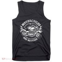 Motorcycle Biker Women Gift Makeup Mascara Biker Tank Top thumb 0