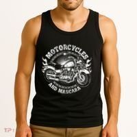 Motorcycle Biker Women Gift Makeup Mascara Biker Tank Top thumb 3