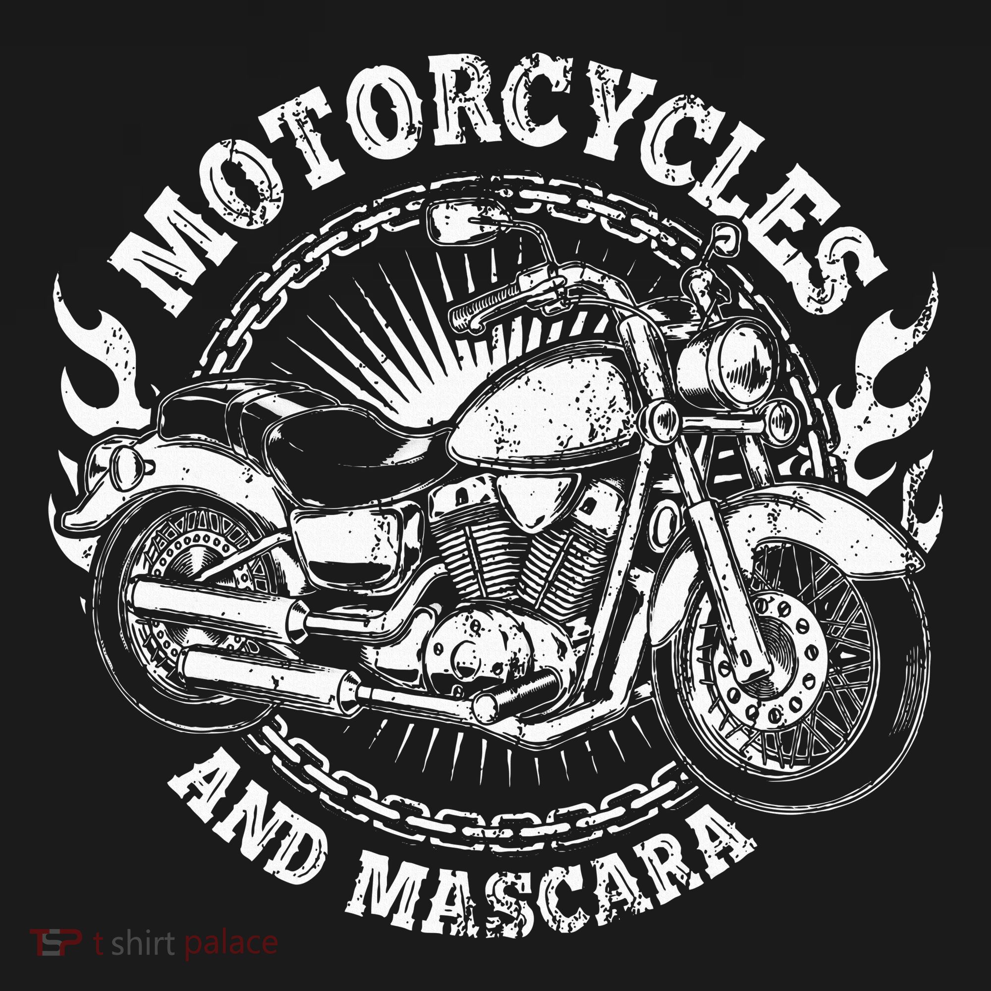 Motorcycle Biker Women Gift Makeup Mascara Biker Kids T-Shirt