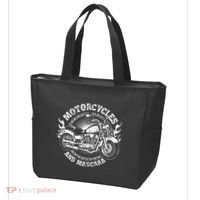 Motorcycle Biker Women Gift Makeup Mascara Biker Tote Bag thumb 3