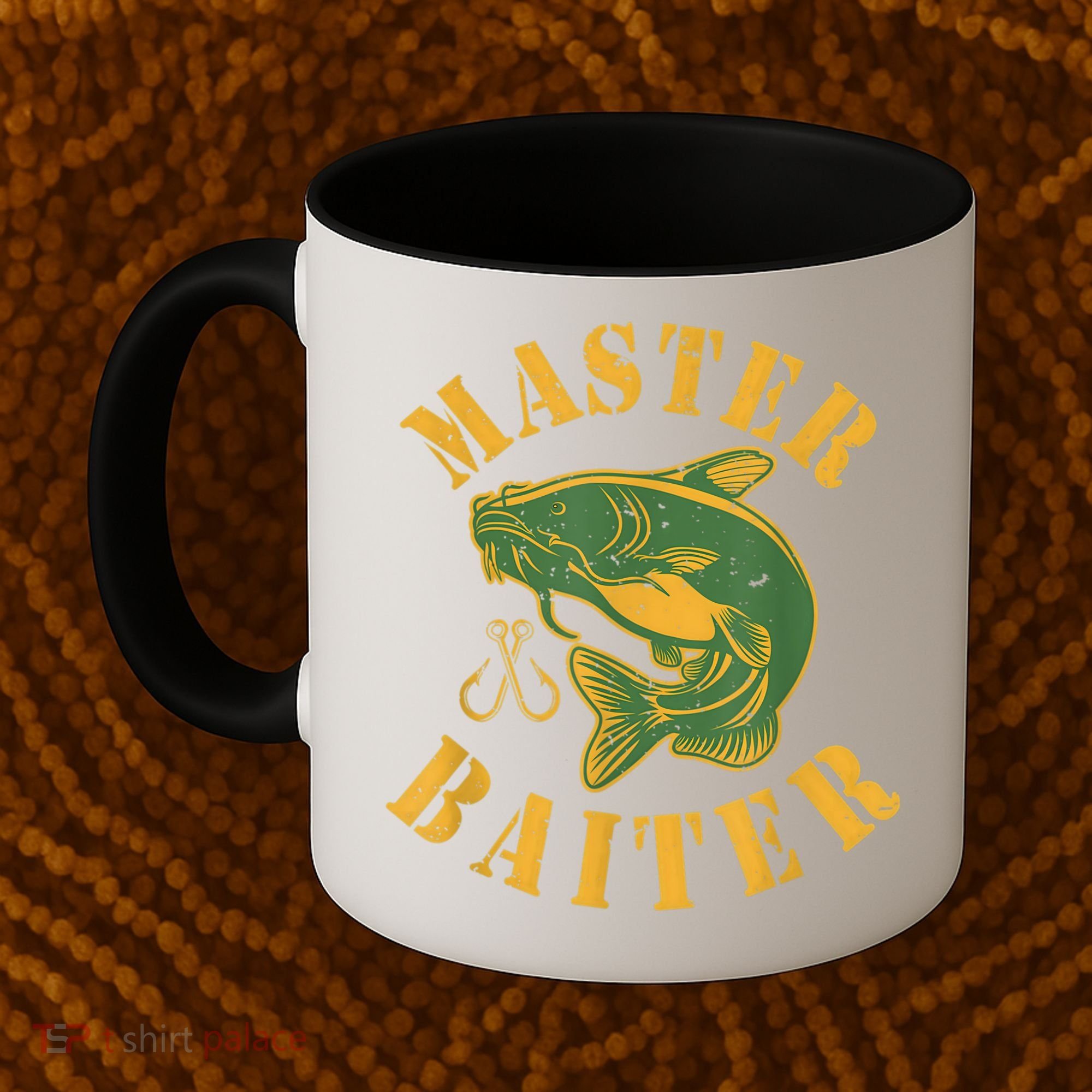 Master Baiter Wels Catfish Hunter Coffee Mug