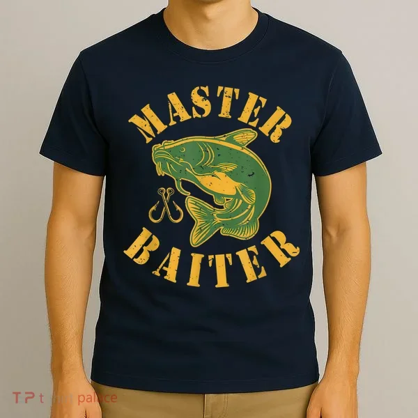 Master Baiter Wels Catfish Hunter T-Shirt