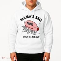 Mama's BBQ Walk In Pig Out Sunny Summer Hoodie thumb 2