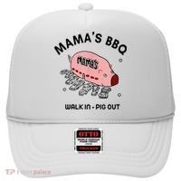 Mama's BBQ Walk In Pig Out Sunny Summer Hat thumb 0