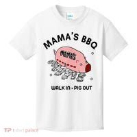 Mama's BBQ Walk In Pig Out Sunny Summer Kids T-Shirt thumb 0