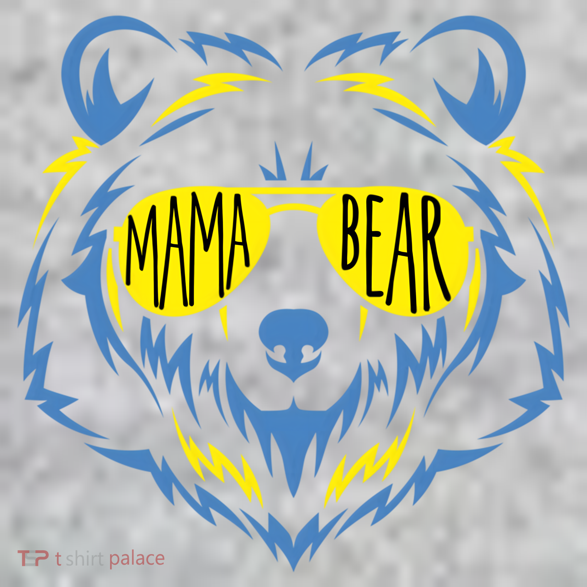 Mama Bear World Down Syndrome Awareness Day T21 Gift The Baniff Cuffed Pom Beanie