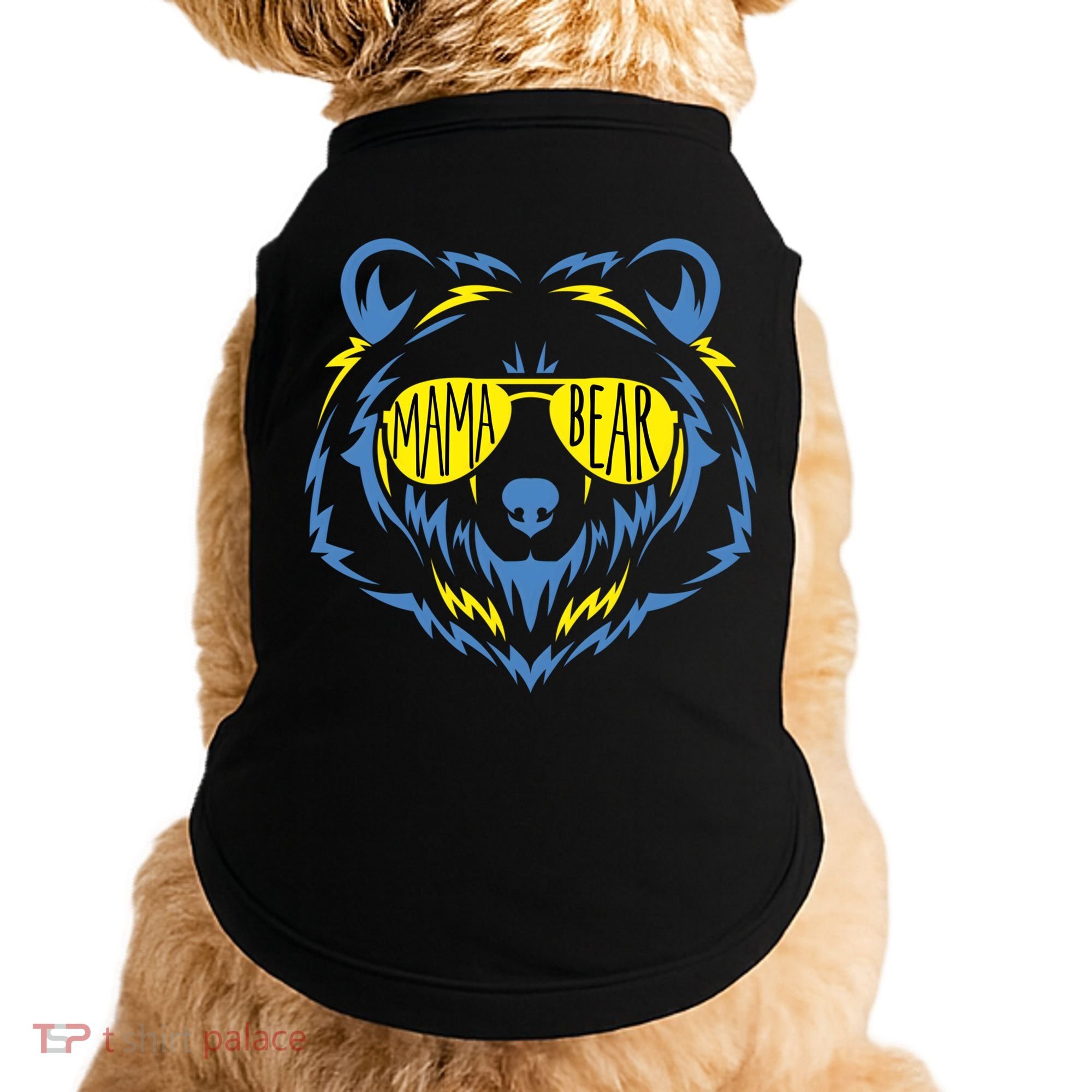 Mama Bear World Down Syndrome Awareness Day T21 Gift Doggie Tank