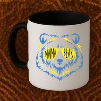 Mama Bear World Down Syndrome Awareness Day T21 Gift Coffee Mug thumb 2