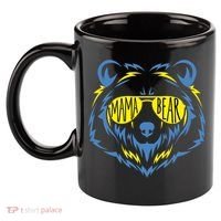 Mama Bear World Down Syndrome Awareness Day T21 Gift 11oz C Handle Ceramic Mug thumb 2