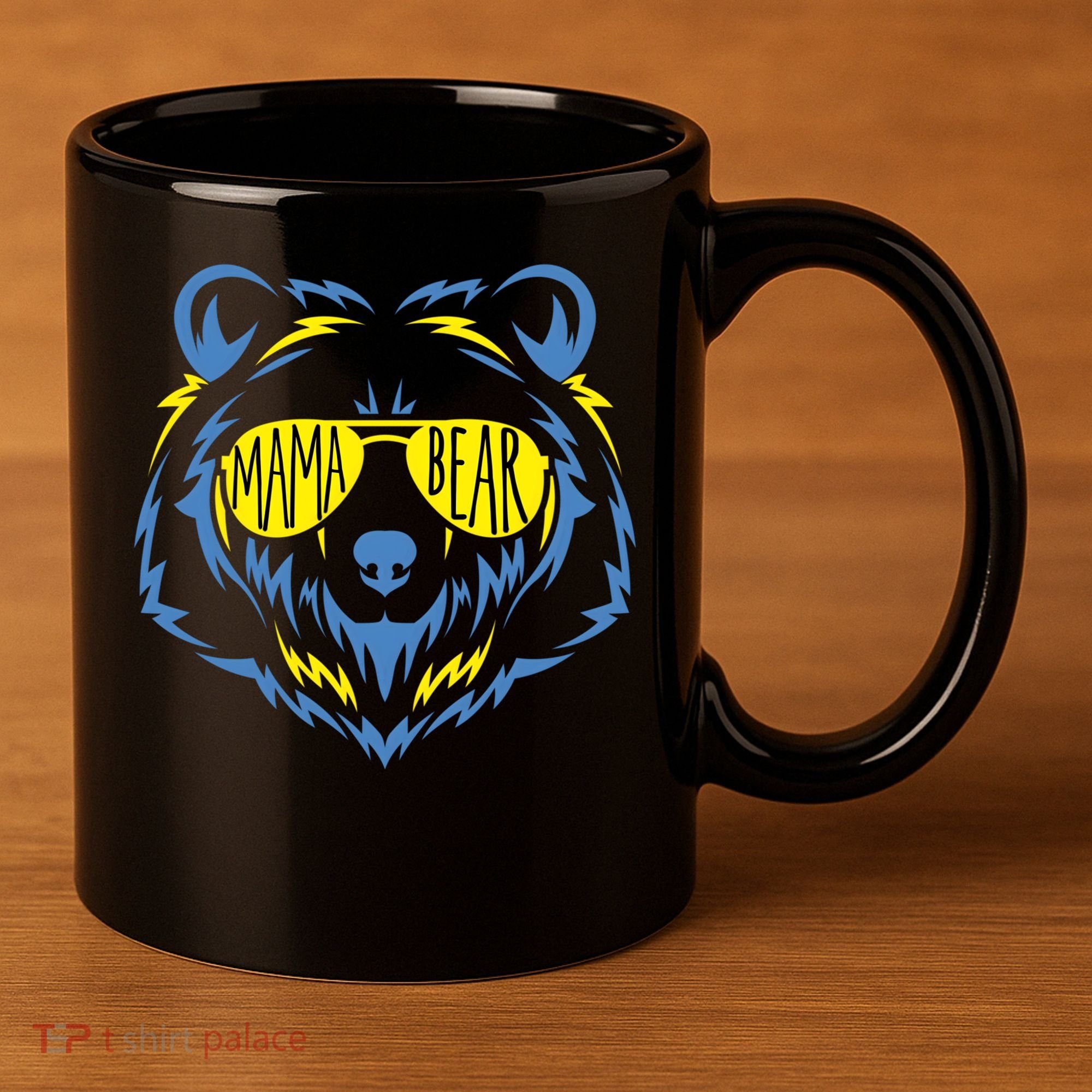 Mama Bear World Down Syndrome Awareness Day T21 Gift 11oz C Handle Ceramic Mug