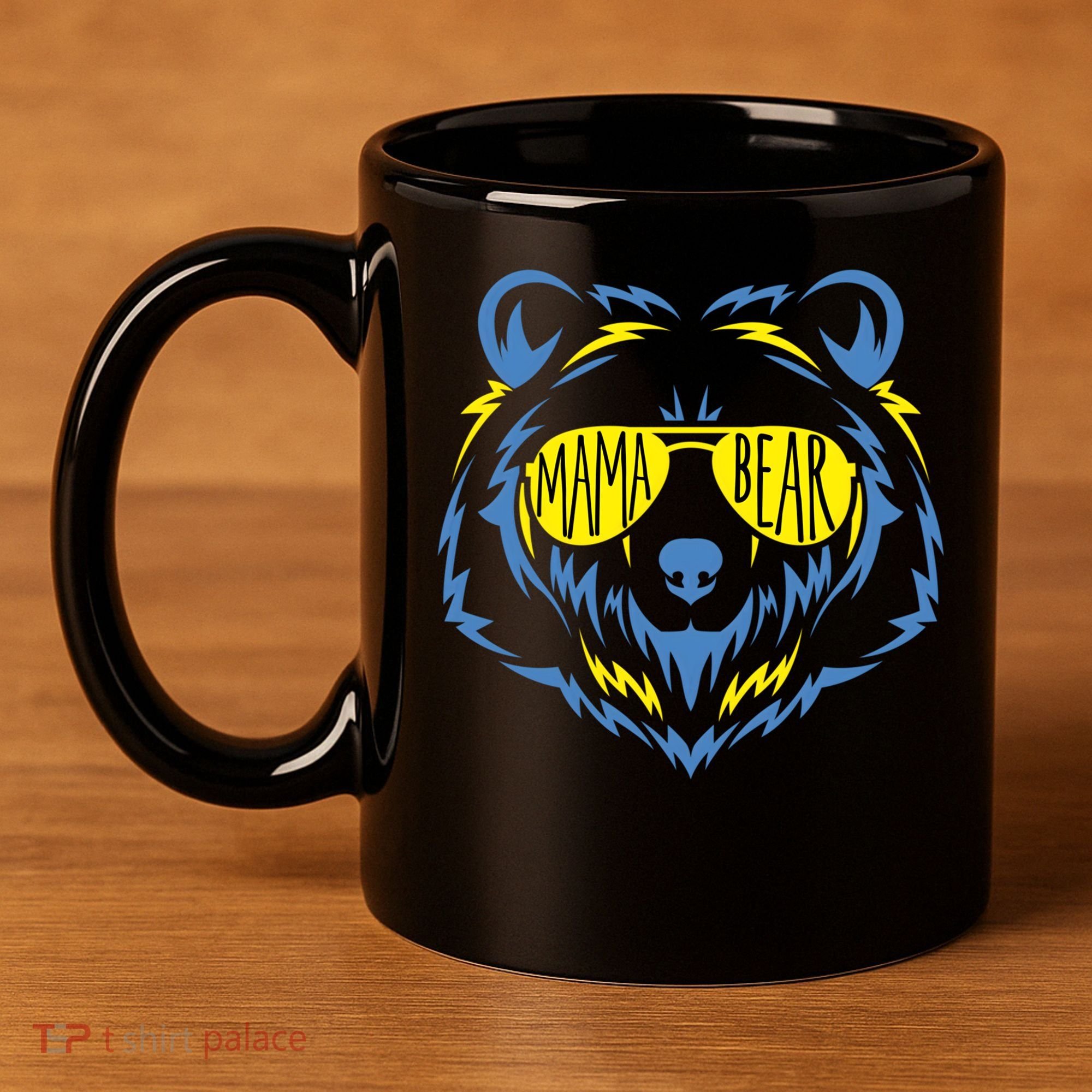 Mama Bear World Down Syndrome Awareness Day T21 Gift 11oz C Handle Ceramic Mug