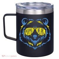 Mama Bear World Down Syndrome Awareness Day T21 Gift 12oz Stainless Steel Coffee Mug thumb 2