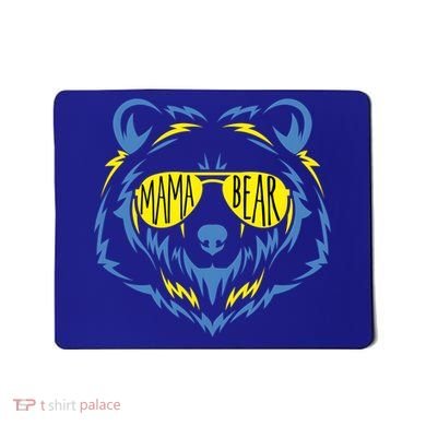 Mama Bear World Down Syndrome Awareness Day T21 Gift Mousepad