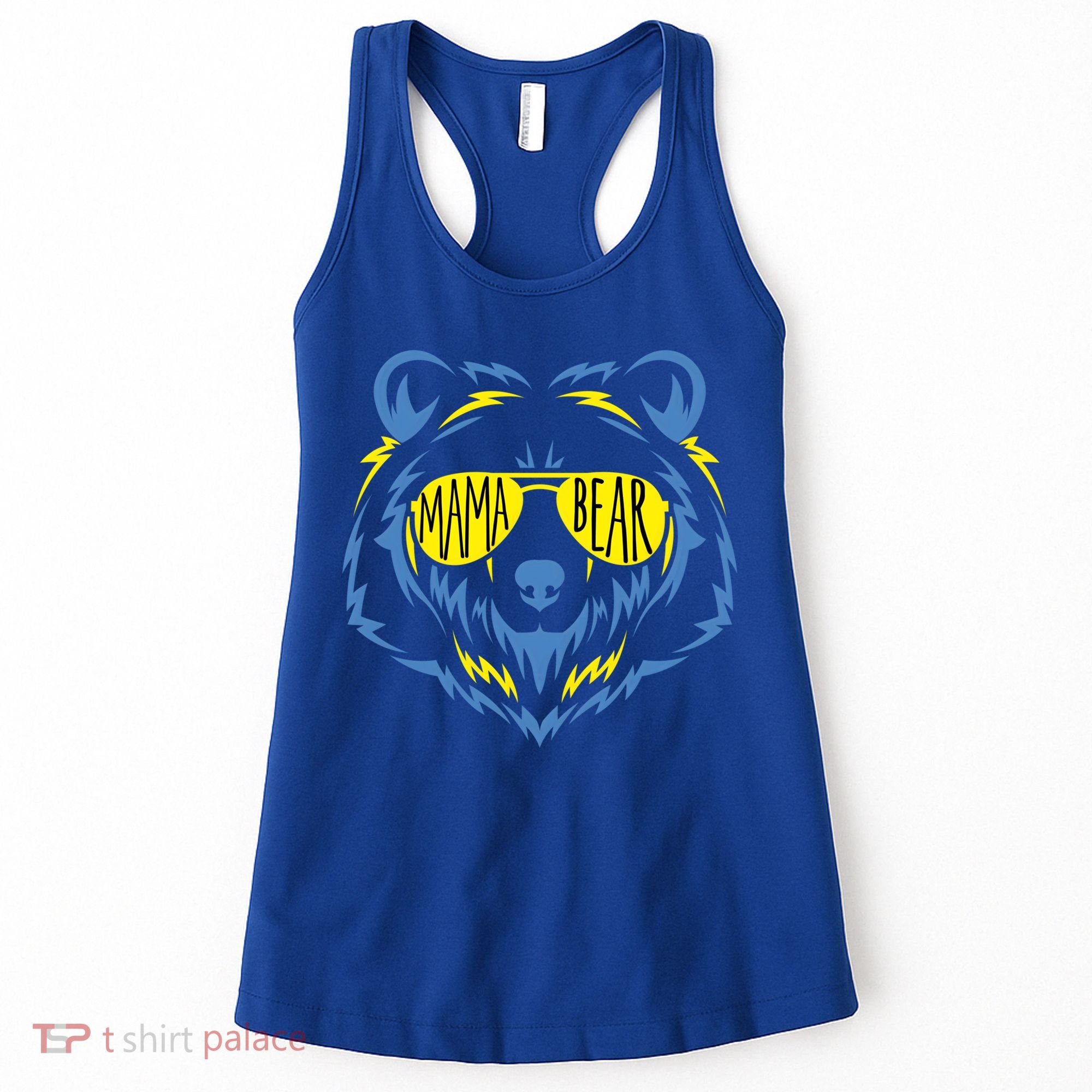 Mama Bear World Down Syndrome Awareness Day T21 Gift Women's Tank Top