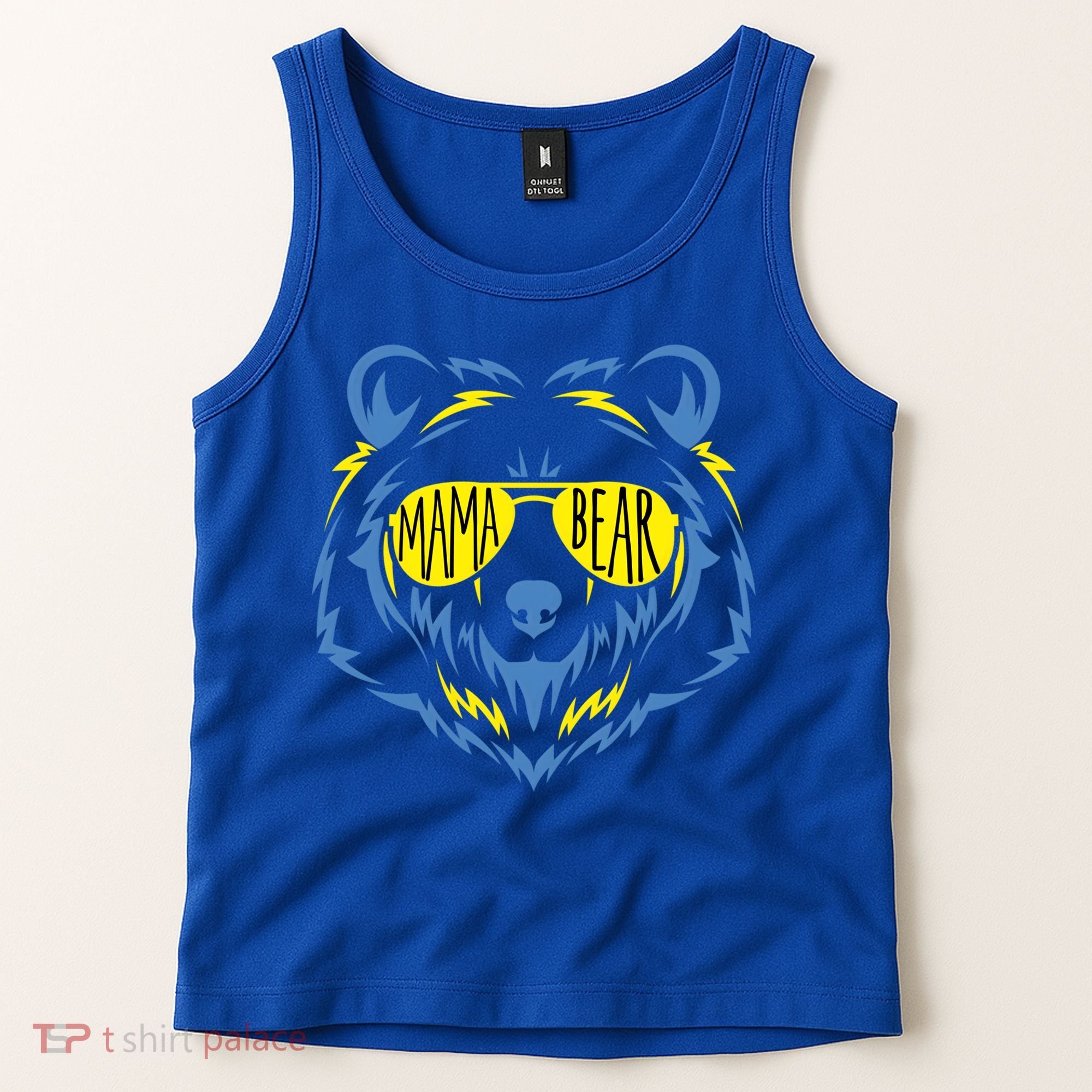 Mama Bear World Down Syndrome Awareness Day T21 Gift Tank Top